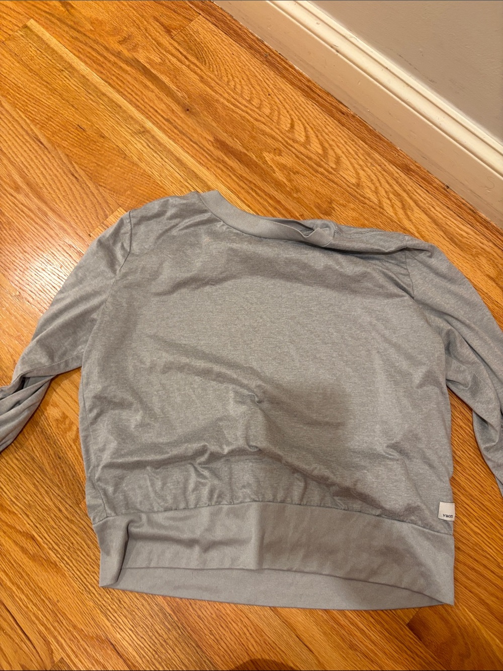 Vuiri DayDream Light Gray Crew Neck Sweatshirt